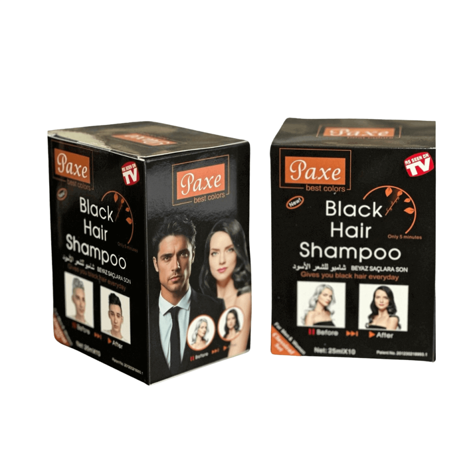 Paxe Black Hair Shampoo 2'li (10lu Paket)