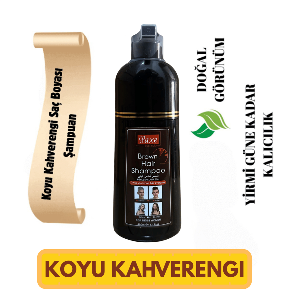 Paxe Brown Hair Shampoo 400ML