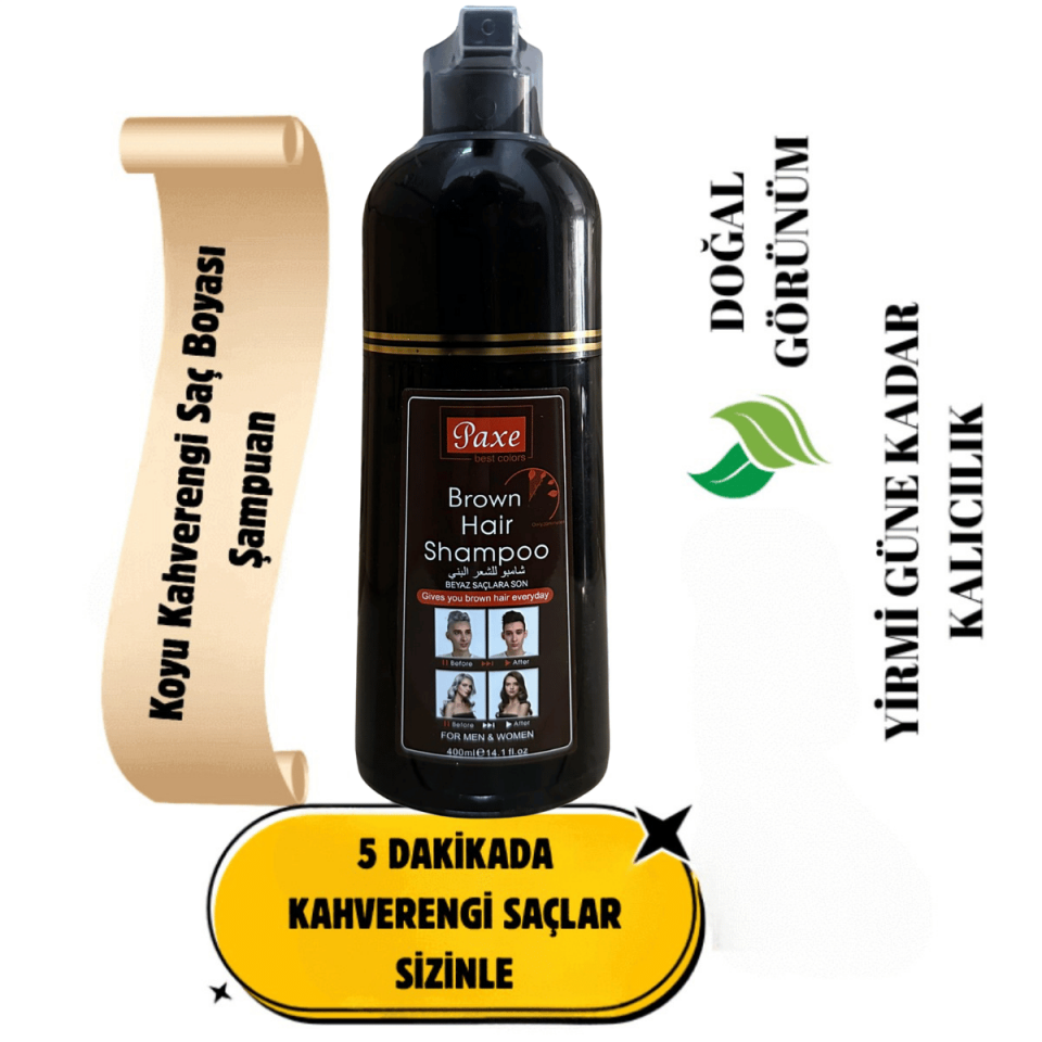 Paxe Brown Hair Shampoo 400ML