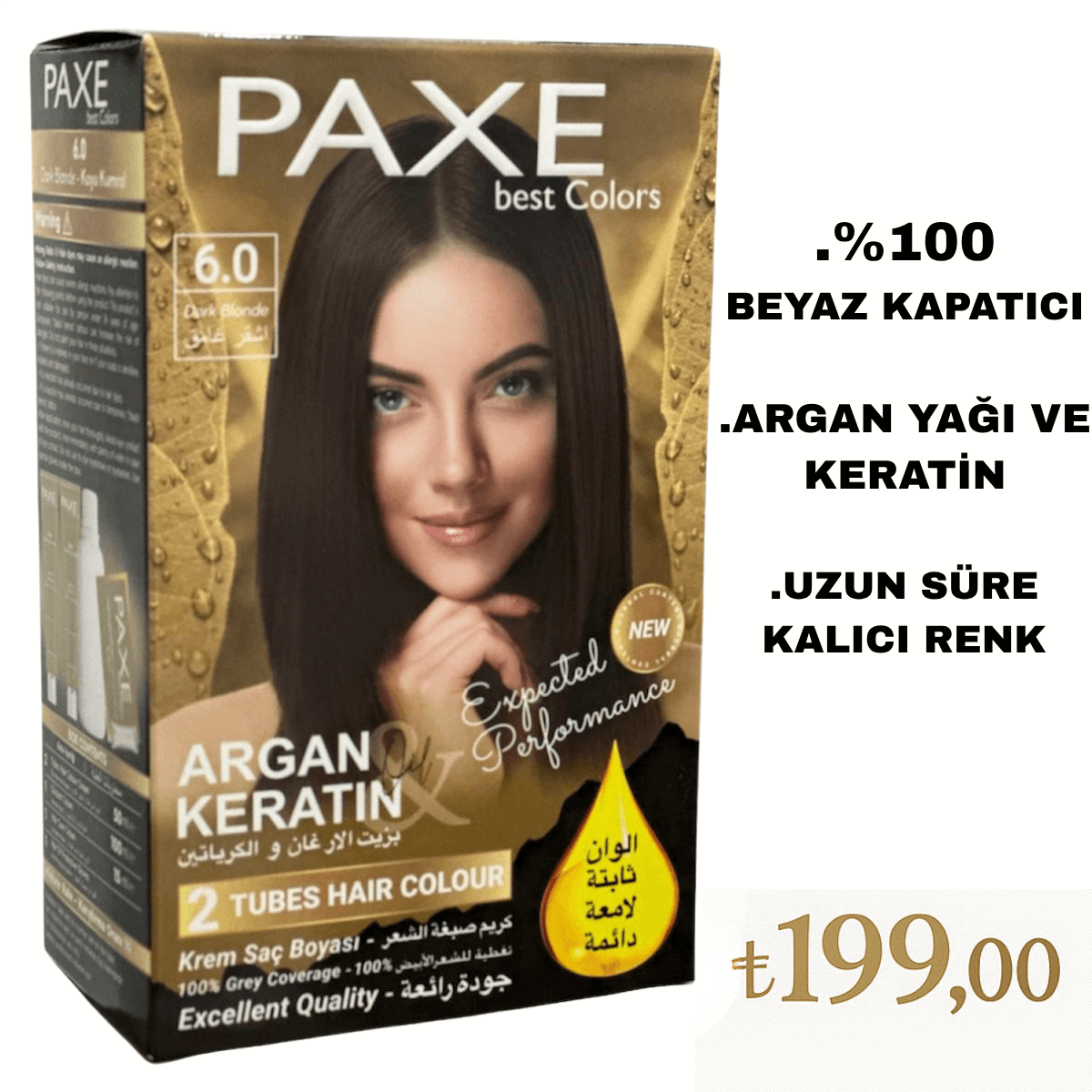 PAXE 6.0 Dark Blonde (Koyu Kumral)