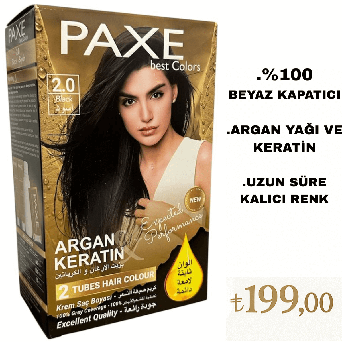 PAXE 2.0 Black (Siyah)