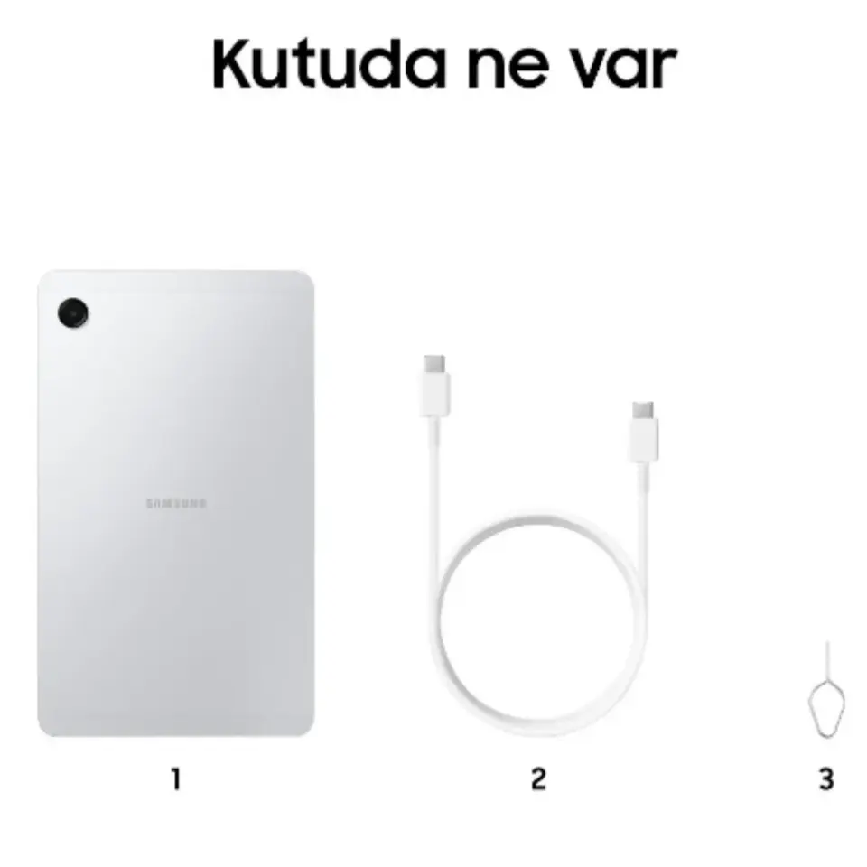 Samsung Galaxy Tab A11 4GB RAM 64GB Gümüş Tablet