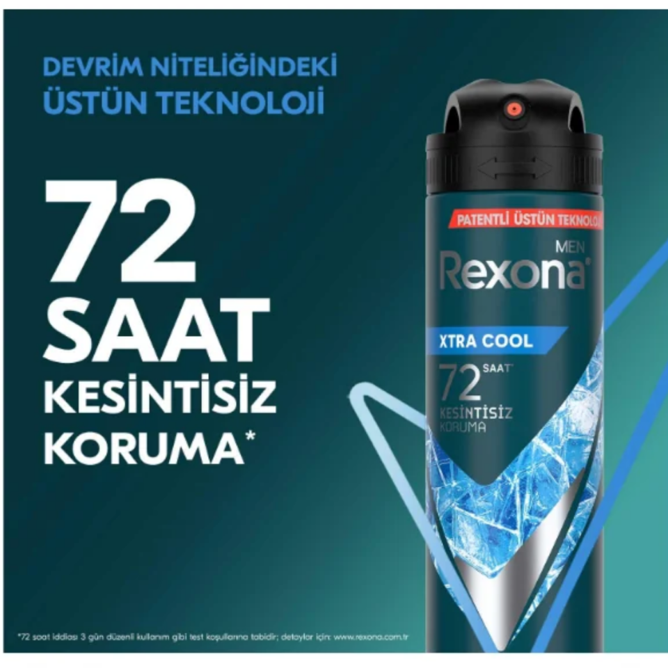 Rexona Men Xtra Cool 150 ml Erkek Sprey Deodorant