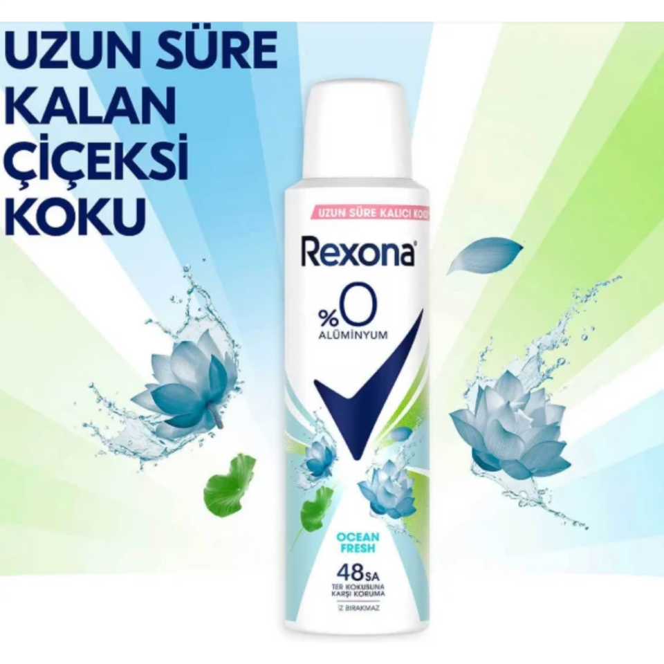 Rexona Kadın Ocean Fresh Sprey Deodorant 150 ml